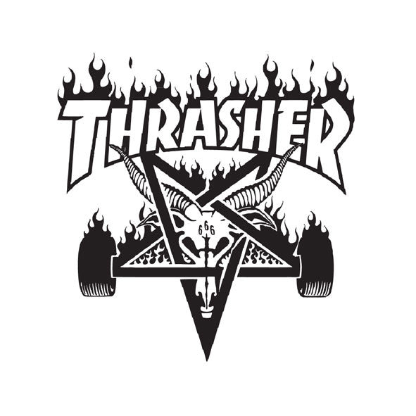 ☆*☆様 THRASHER Label ポスター 7STARS DESIGN 1 THRASHER / MAGAZINE 2014年4月号 #405【FREE POSTER】 | CRIME