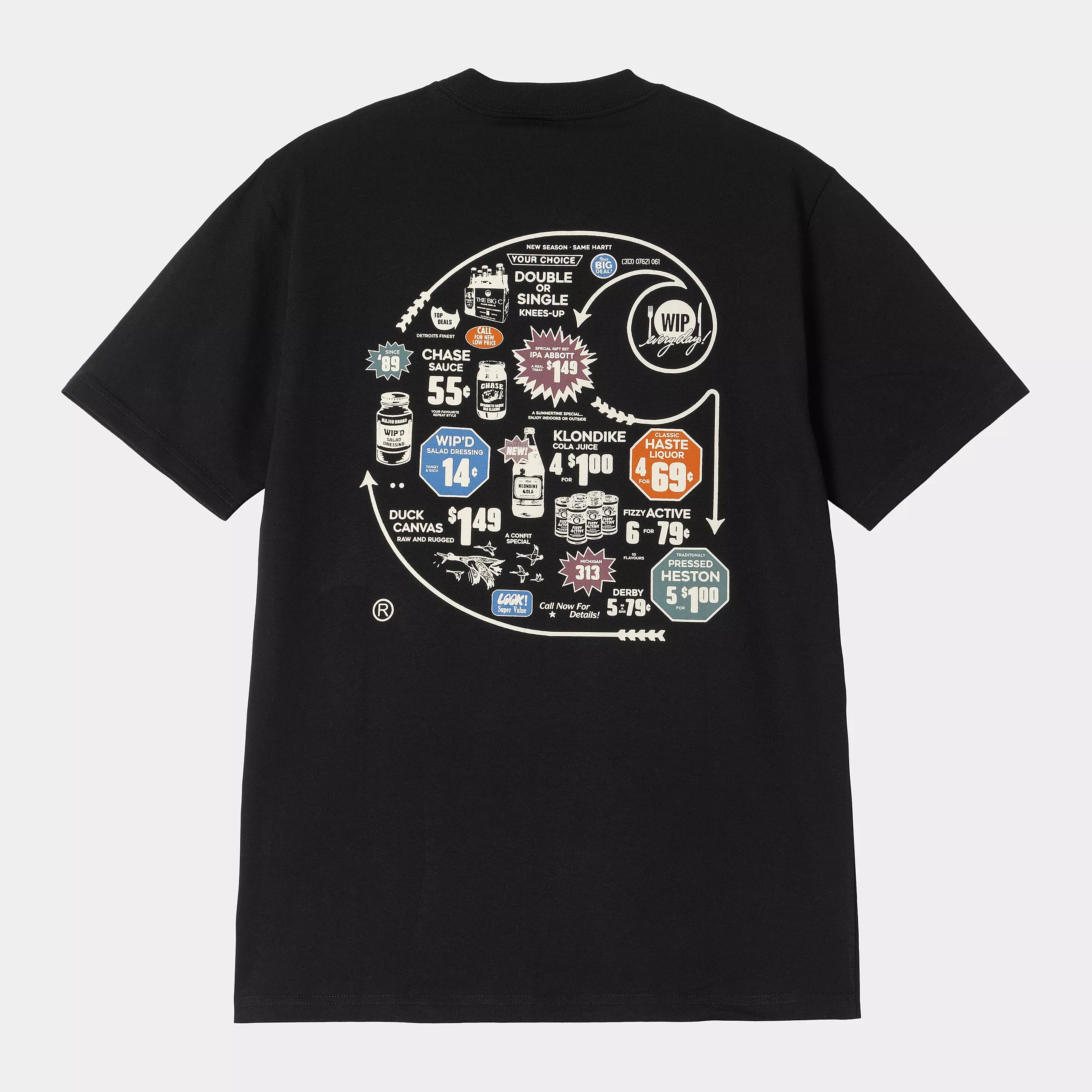 大人気★CARHARTT★S/S CATALOGUE C LOGO T-SHIRT BLACK/追跡O 1_3e2a5f26-d14d-4d14-9baa-