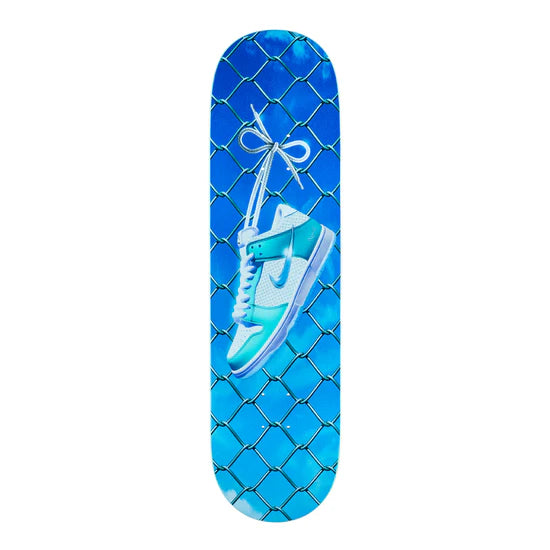 April Skateboards Nike SB Dunk Skateboard Deck Blue Fence