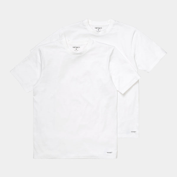 Carhartt WIP - Standard Crew Neck T-Shirt (2 Pack) - White
