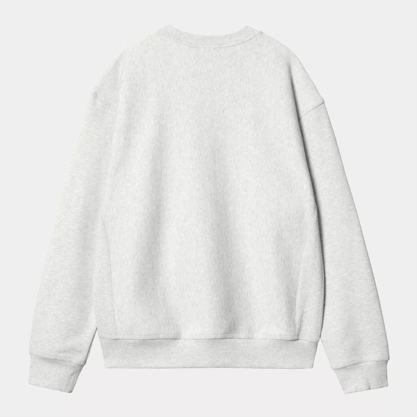 Carhartt WIP - American Script Sweatshirt - Ash Heather