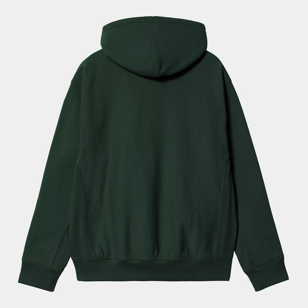 Carhartt WIP - American Script Pullover Hooded Sweatshirt - Conifer