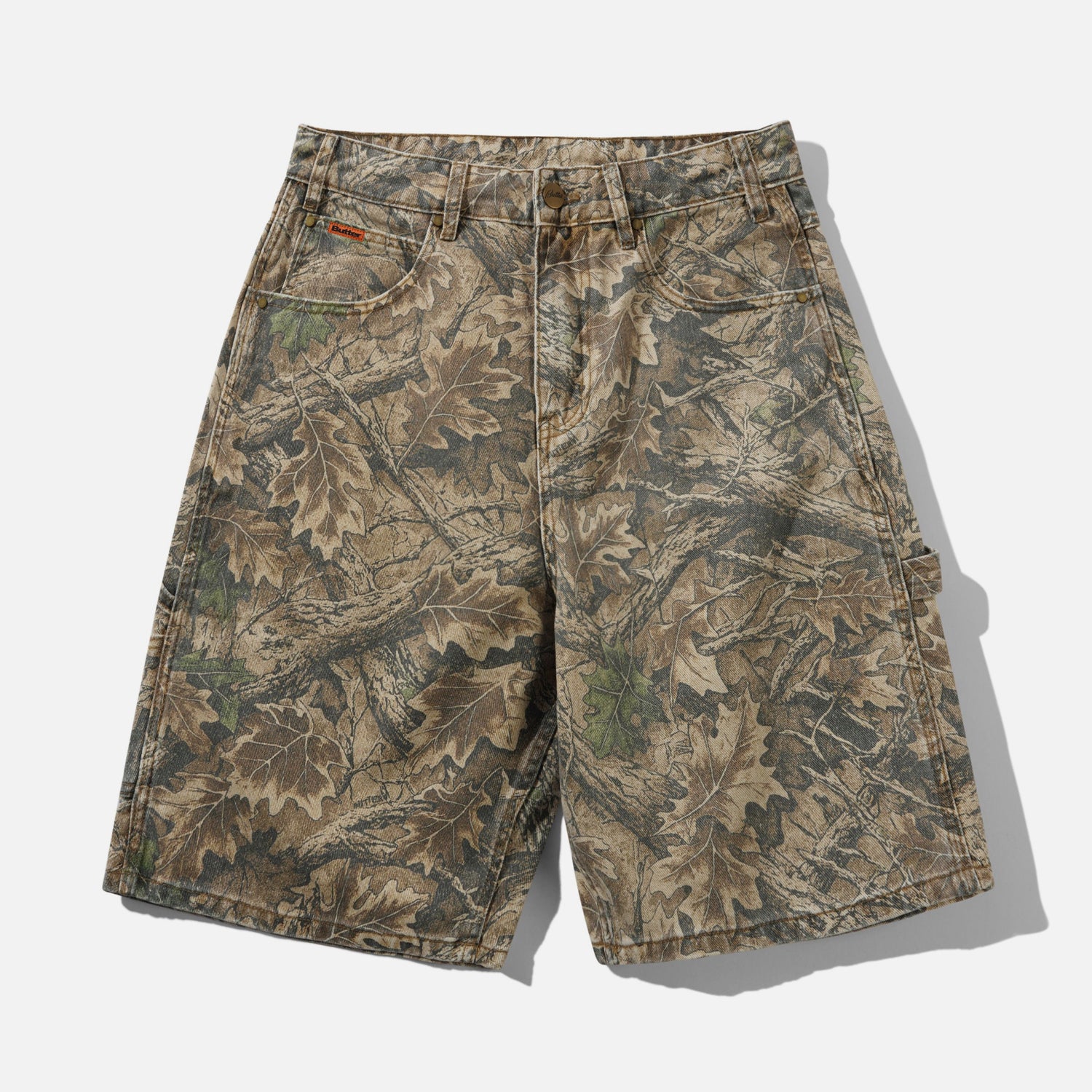 Butter Goods - Carpenter Denim Shorts - Forest Camo – Welcome