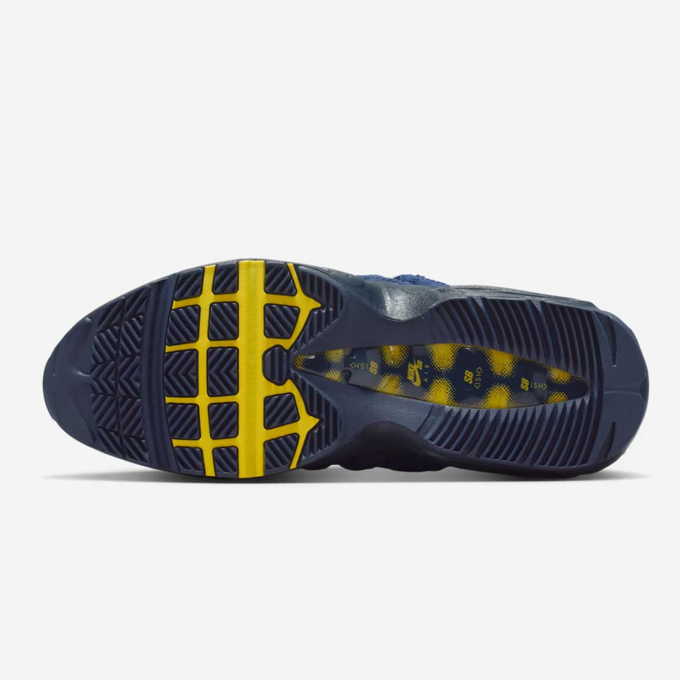 Nike SB - Eric Koston Air Max 95 Shoes - Obsidian / Speed Yellow - Midnight Navy - Navy