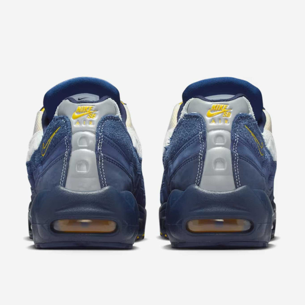 Nike SB - Eric Koston Air Max 95 Shoes - Obsidian / Speed Yellow - Midnight Navy - Navy
