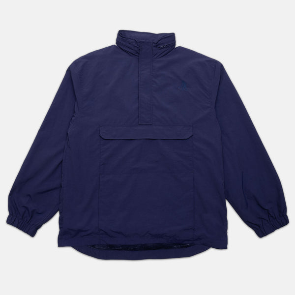 Pass Port Skateboards - RPET Pullover Spray Jacket - Navy