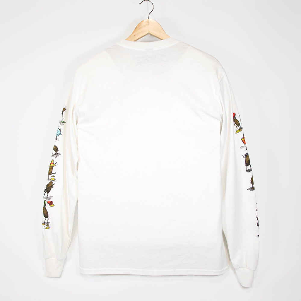 Anti Hero Skateboards - Roached Out Longsleeve T-Shirt - White