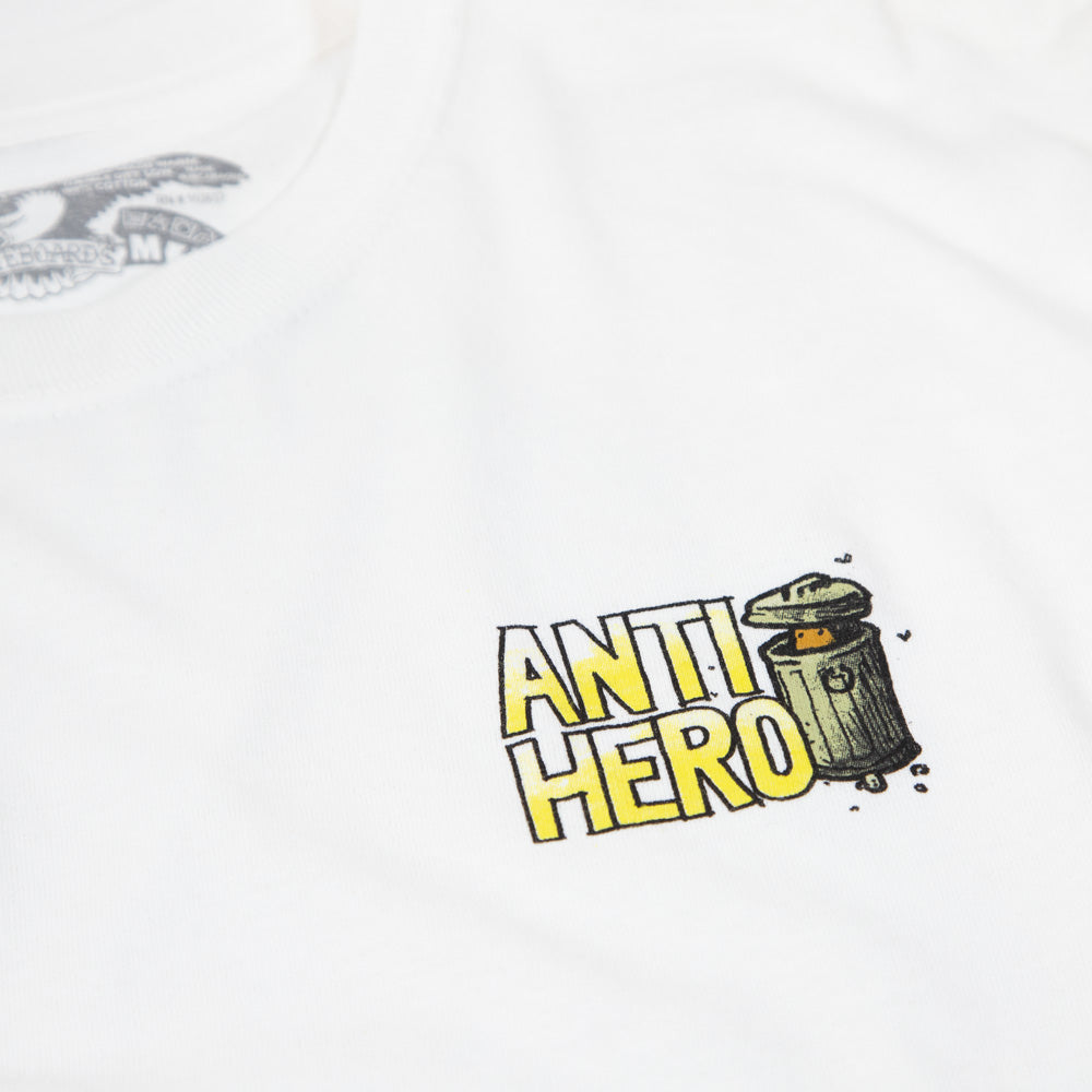 Anti Hero Skateboards - Roached Out Longsleeve T-Shirt - White