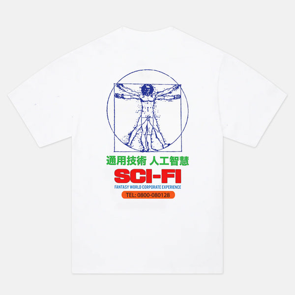 Sci-Fi Fantasy - Chain of Being 2 T-Shirt - White