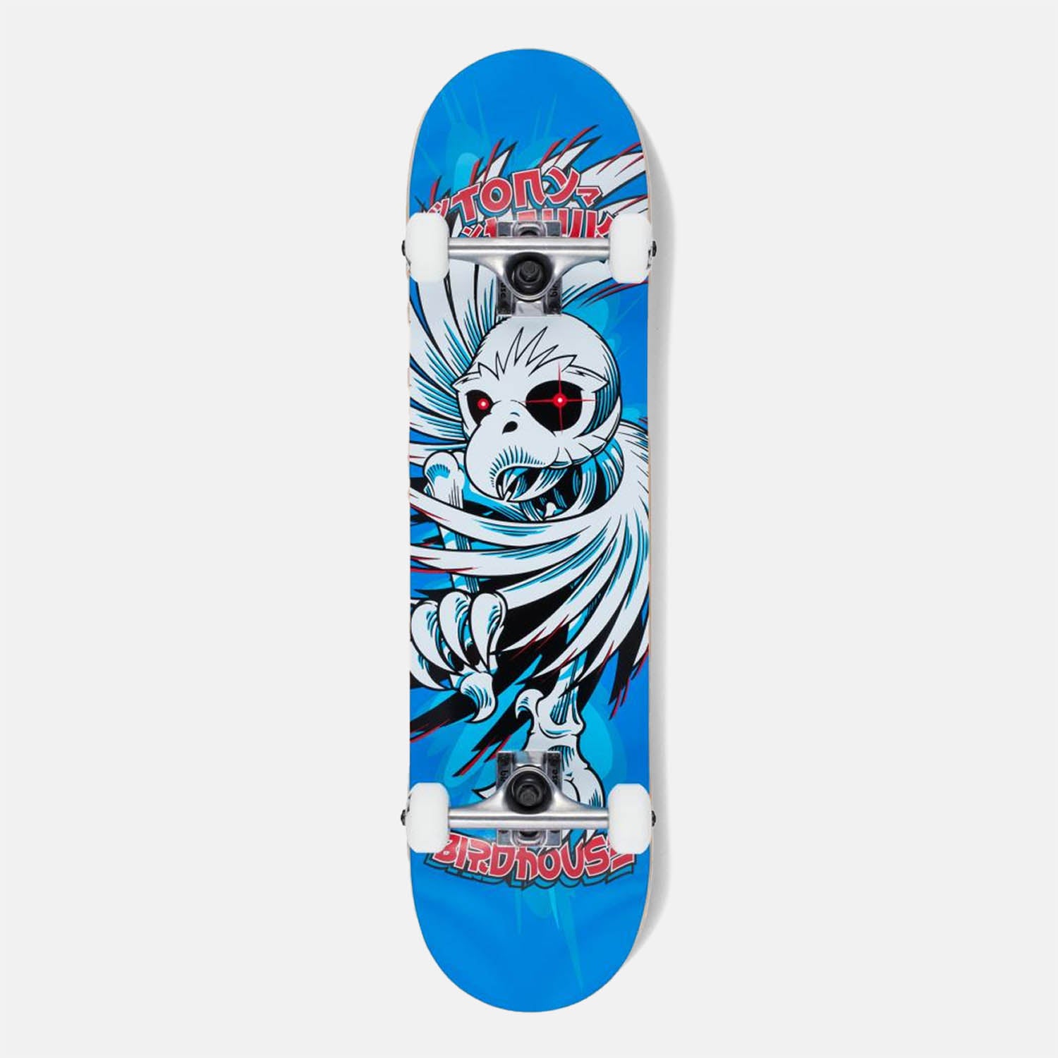 Skateboard Complet Birdhouse Pro Hawk Spiral - Rouge - Largeur 8 - Neuf