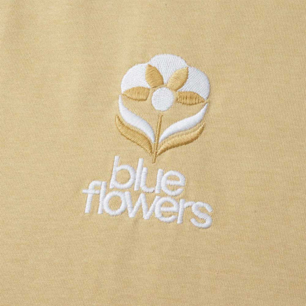 Blue Flowers - Flower T-Shirt - Faded Sunlight