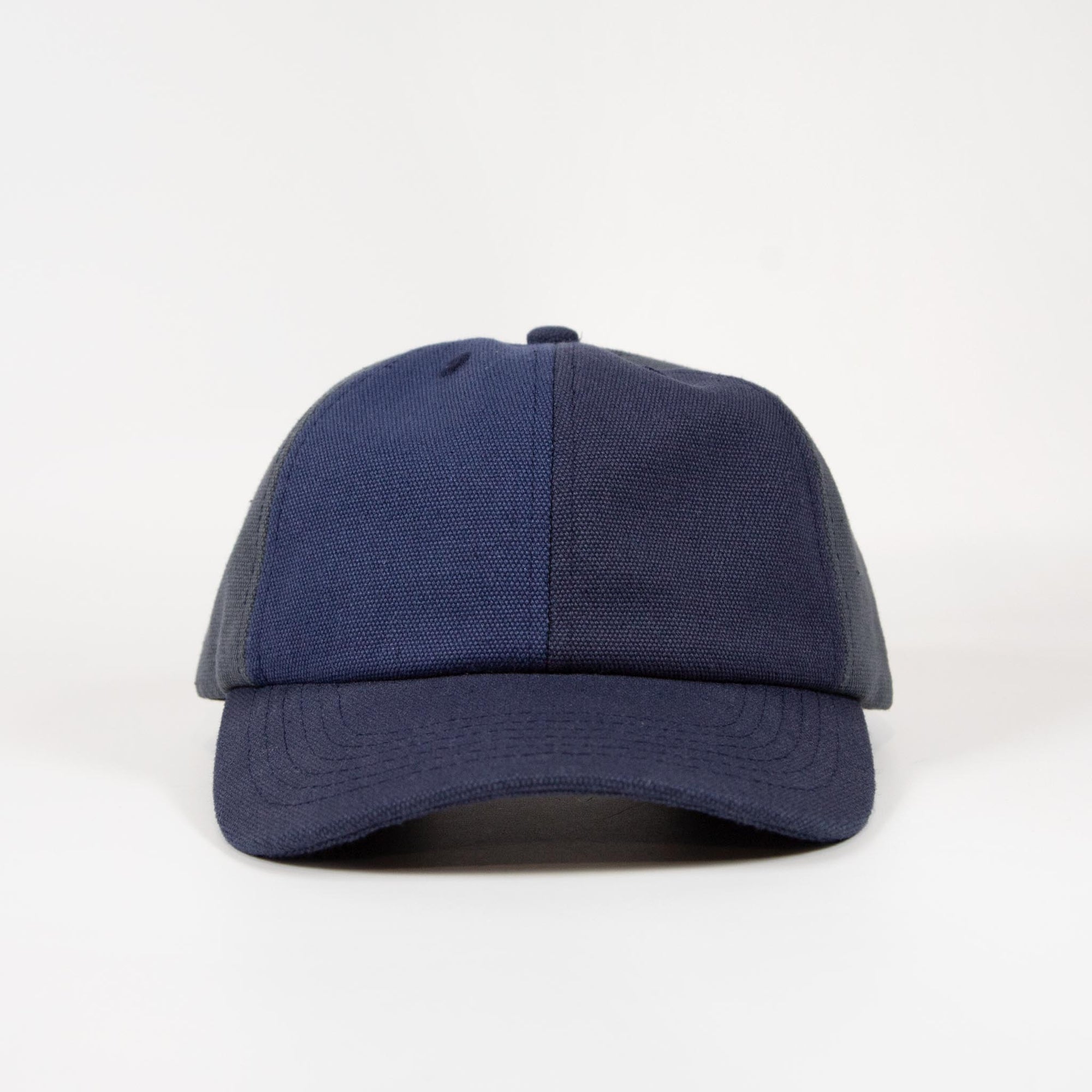 Butter Goods - Canvas Patchwork 6 Panel Cap - Washed Navy