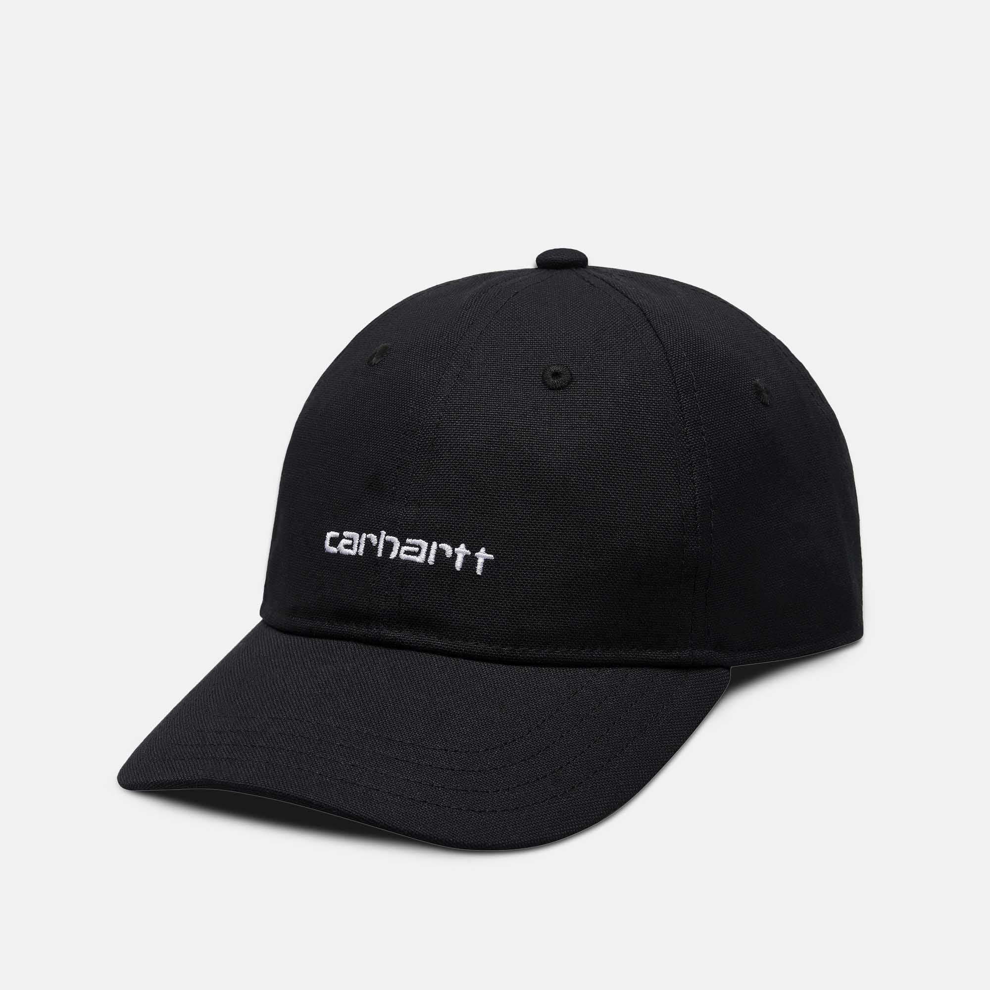 Gorra Carhartt CANVAS SCRIPT - White / Black