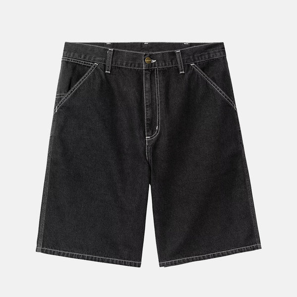 Carhartt WIP - Simple Short - Black (Stone Washed)
