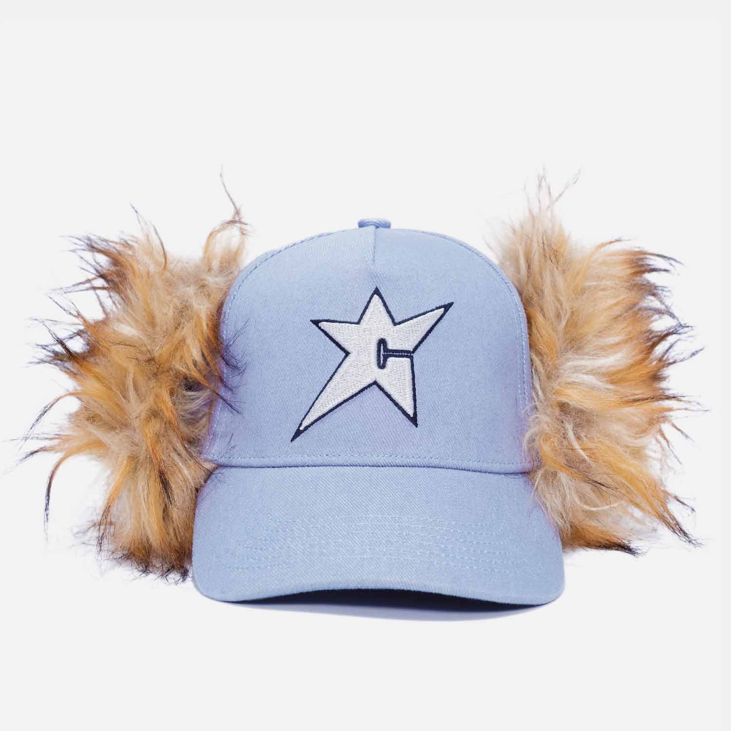 Carpet Company - C-Star Fur Hat - Light Denim – Welcome Skate Store