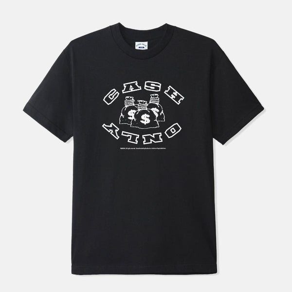 Cash Only - Money Bag T-Shirt - Black