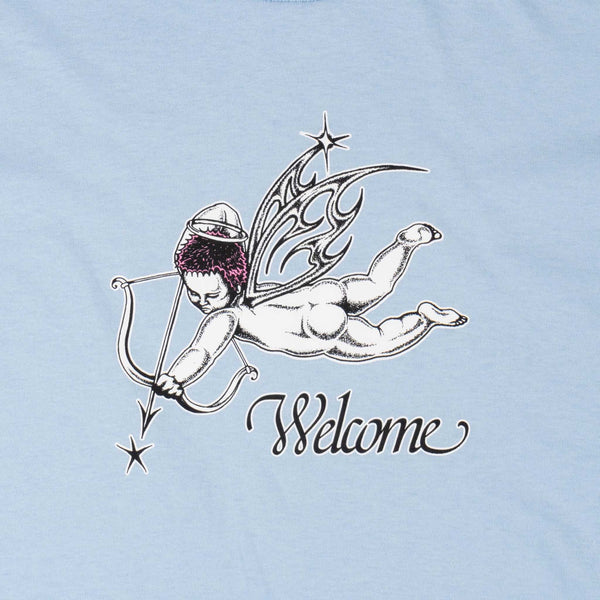 Welcome Skateboards - Cherub T-Shirt - Baby Blue