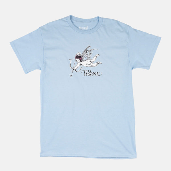 Welcome Skateboards - Cherub T-Shirt - Baby Blue