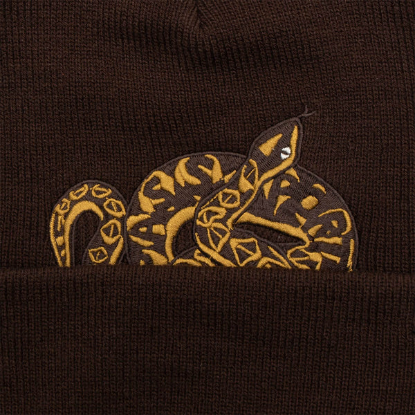 Pass Port Skateboards - Coiled Beanie - Chocolate