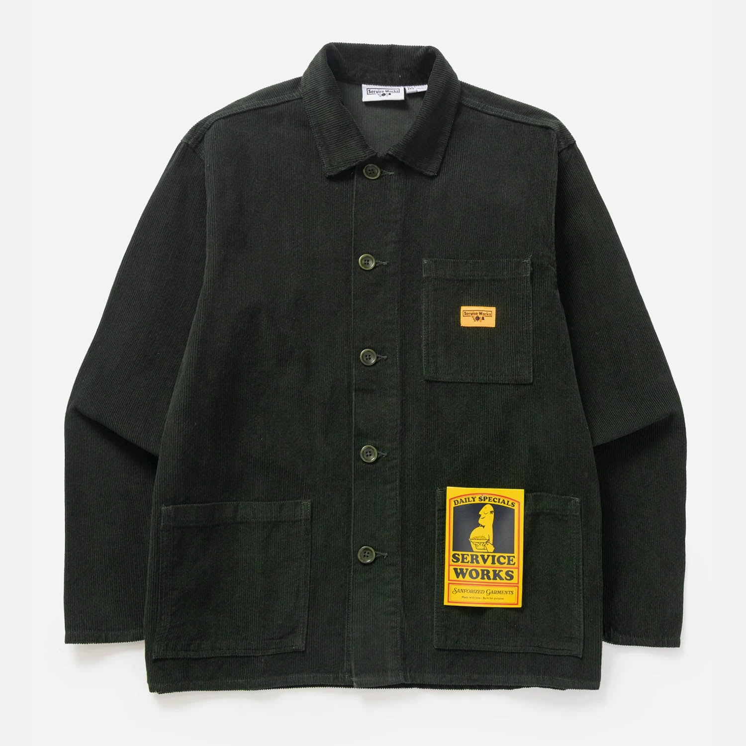 Service Works - Corduroy Chore Shirt - Coppice | Welcome Skate Store