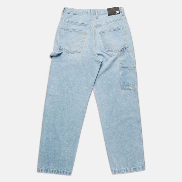 DC Shoes - Worker Baggy Carpenter Jeans - Light Indigo