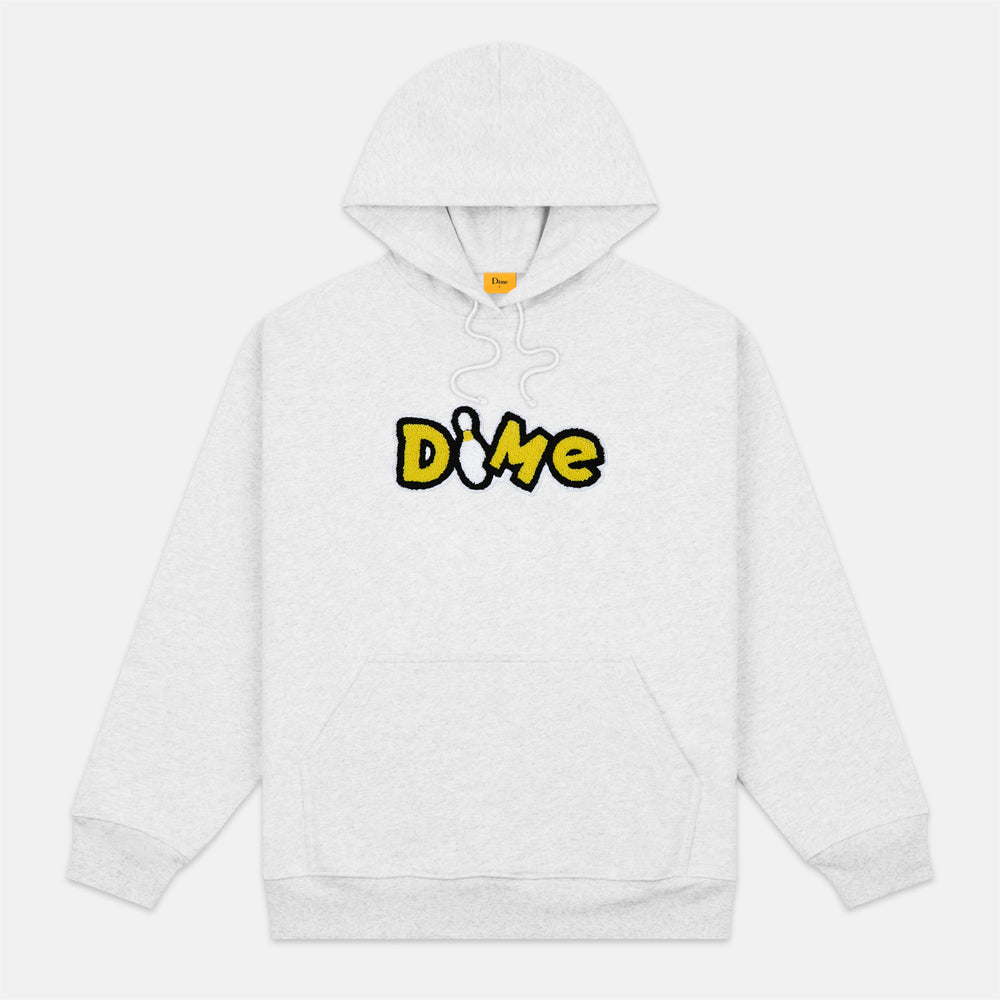 Dime MTL Munson Pullover Hooded Sweatshirt Ash Grey Welcome Skate Store