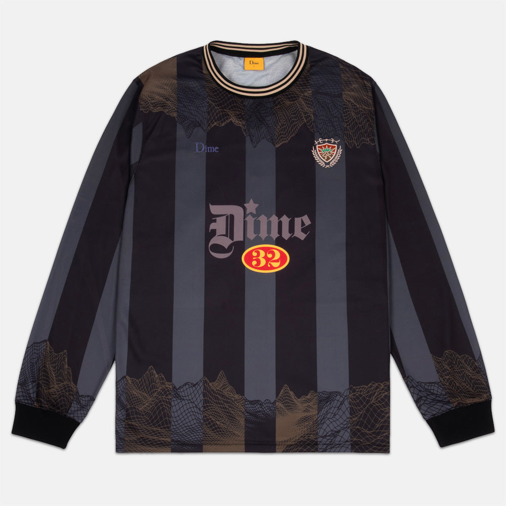 Dime MTL - Striker Longseelve Jersey - Charcoal