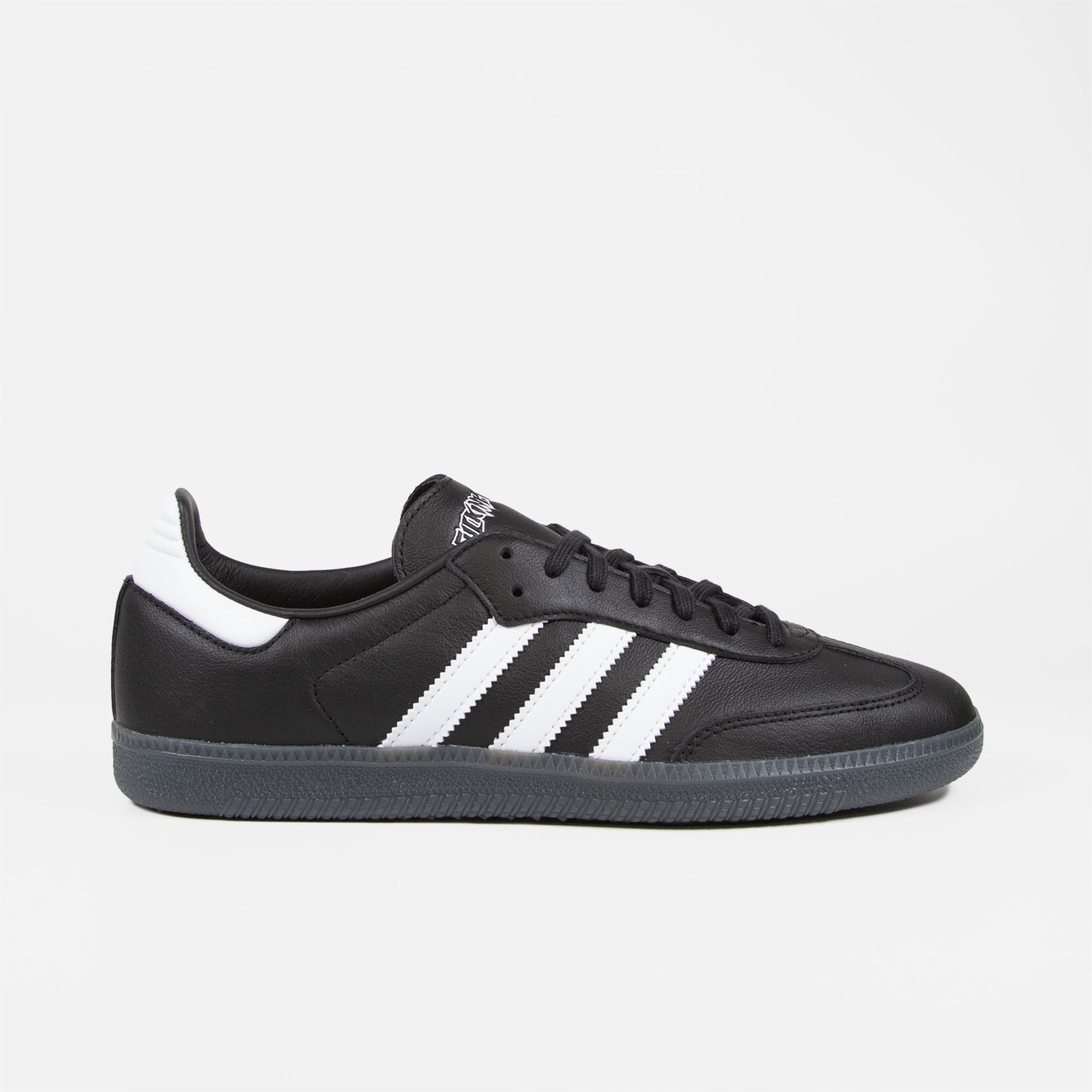 Adidas Skateboarding - Fucking Awesome Samba Shoes - Core Black / Footwear  White / Gold Metallic