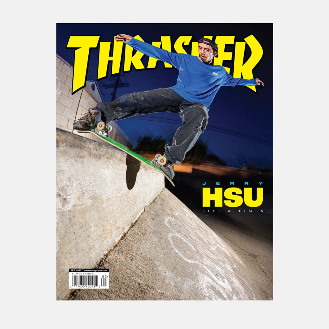 Thrasher Magazine September 2025 Issue – Welcome Skate Store