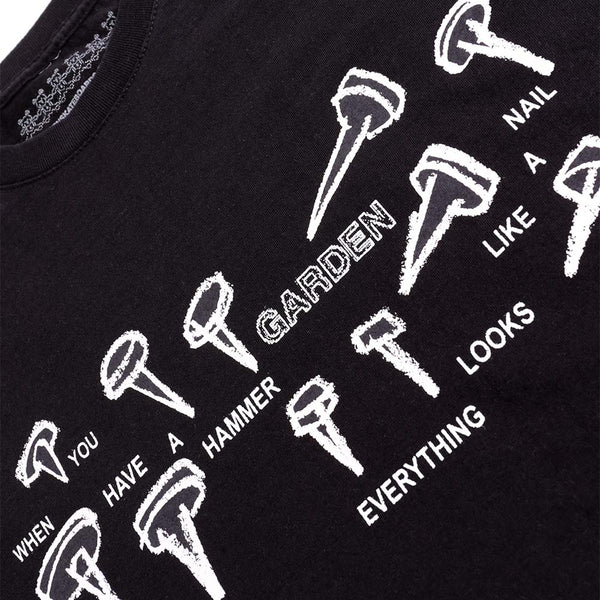 Garden - Nails T-Shirt - Black