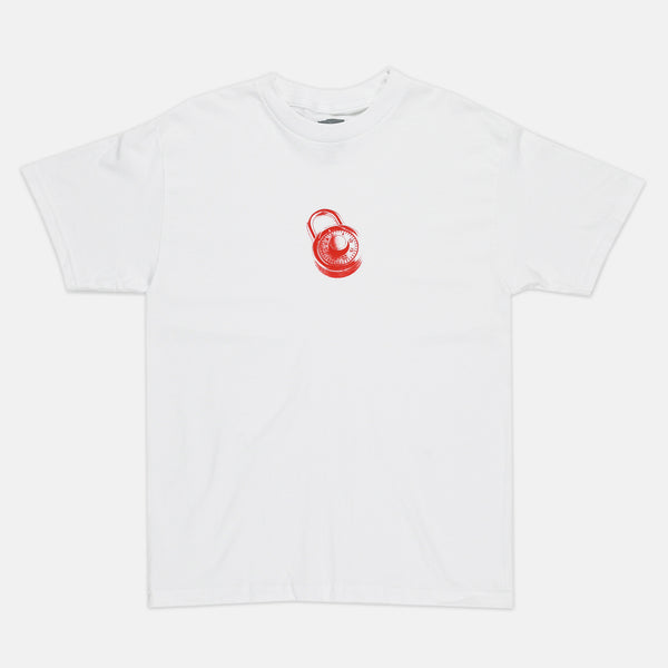 Glue Skateboards - Locked T-Shirt - White