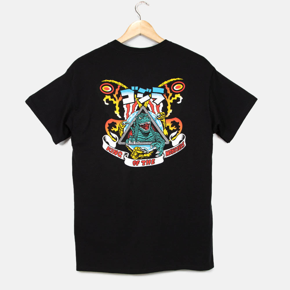 Santa Cruz Godzilla Natas Mothra T-Shirt Black – Welcome Skate