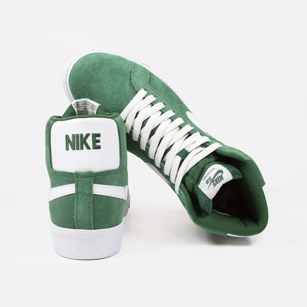 Nike SB - Blazer Mid Shoes - Fir / White