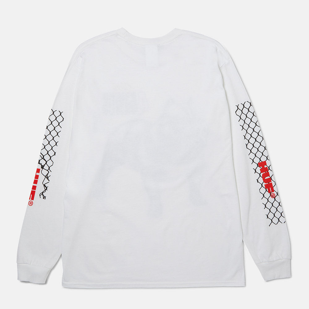 Huf - 4 The Dawgs Longsleeve T-Shirt - White