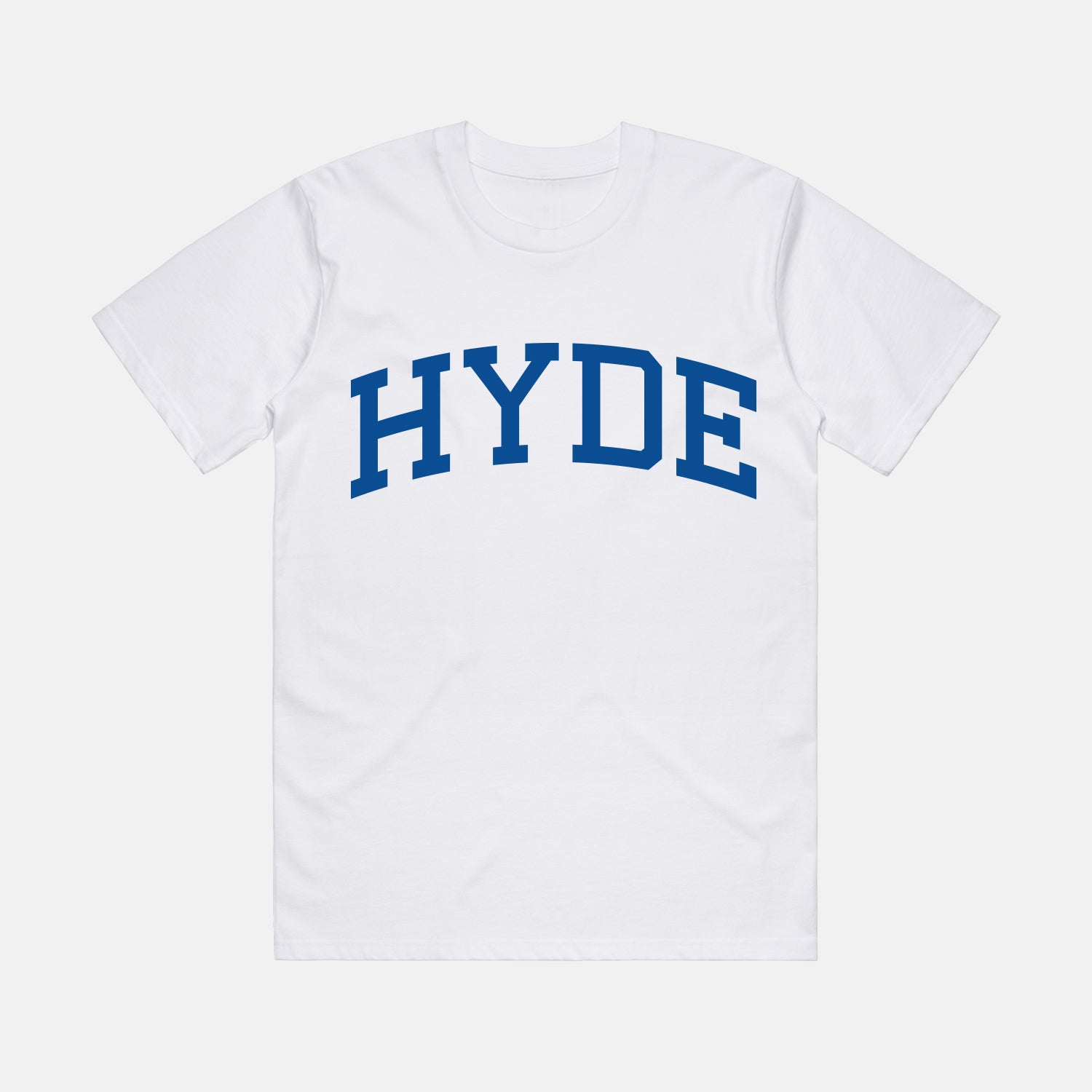Welcome Skate Store - HYDE T-Shirt - White / Navy
