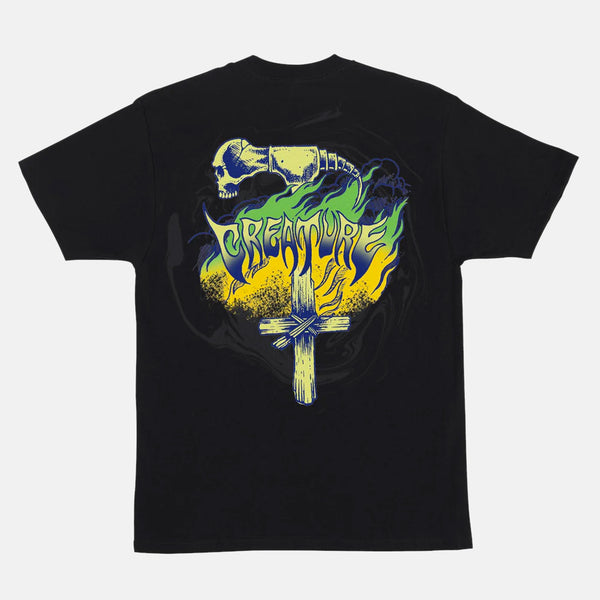 Creature Skateboards - Hammer Tripz T-Shirt - Vintage Black