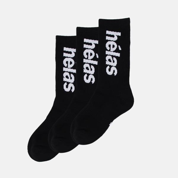 Helas - Socks (3 Pack) - Black