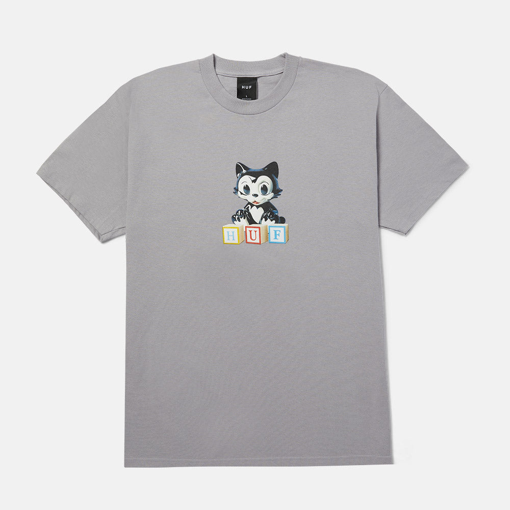 Huf - Blocks T-Shirt - Lilac Chalk