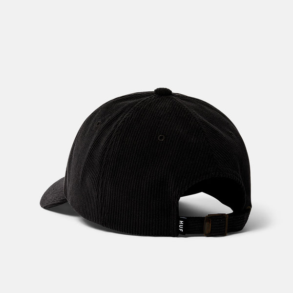 Huf - OG Corduroy 6-Panel CV Cap - Black