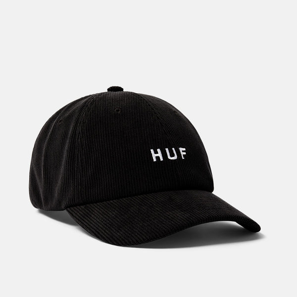 Huf - OG Corduroy 6-Panel CV Cap - Black