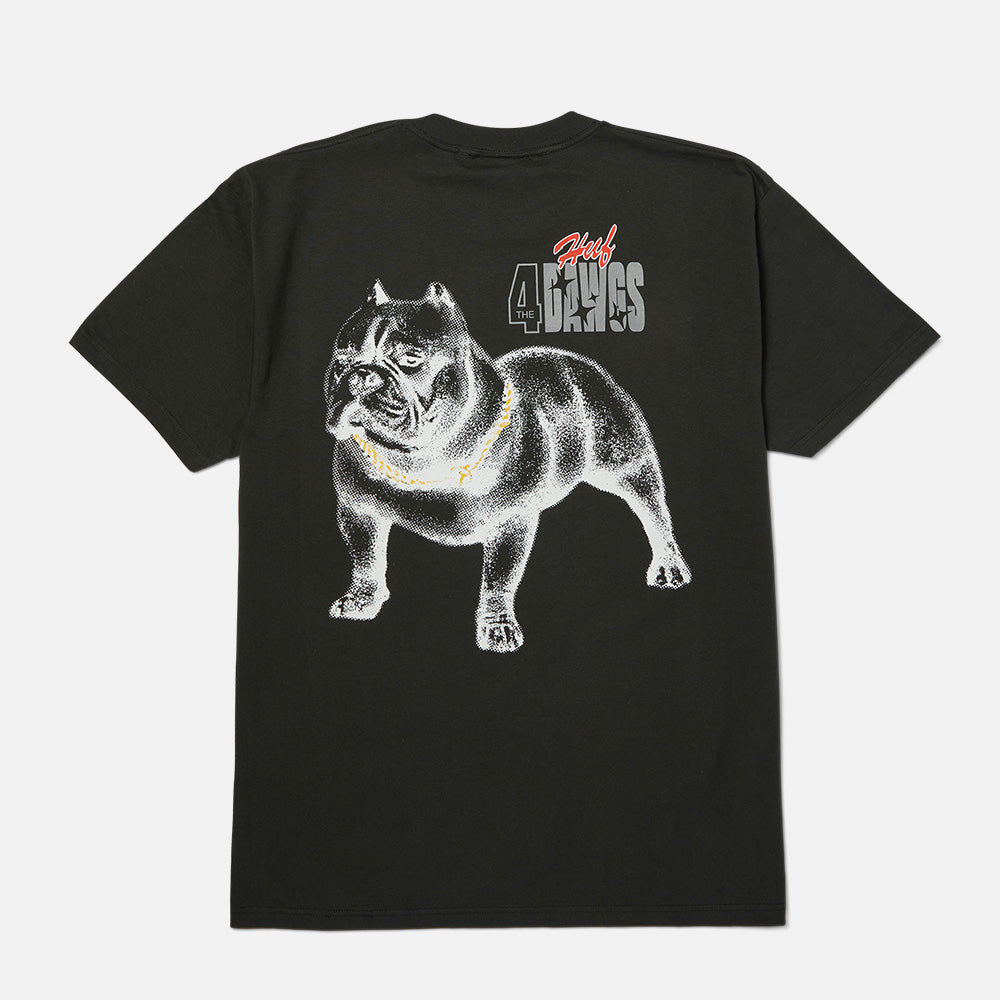 Huf - 4 The Dawgs T-Shirt - Vintage Black