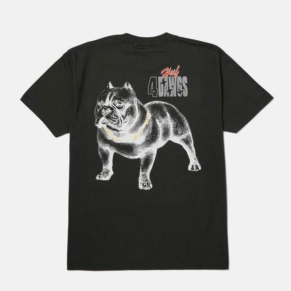 Huf - 4 The Dawgs T-Shirt - Vintage Black