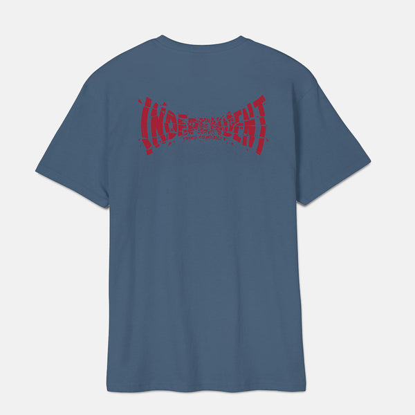 Independent Trucks - Shattered Span T-Shirt - Steel Blue