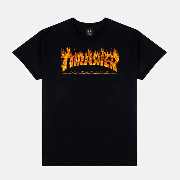 Thrasher Magazine - Inferno T-Shirt - Black