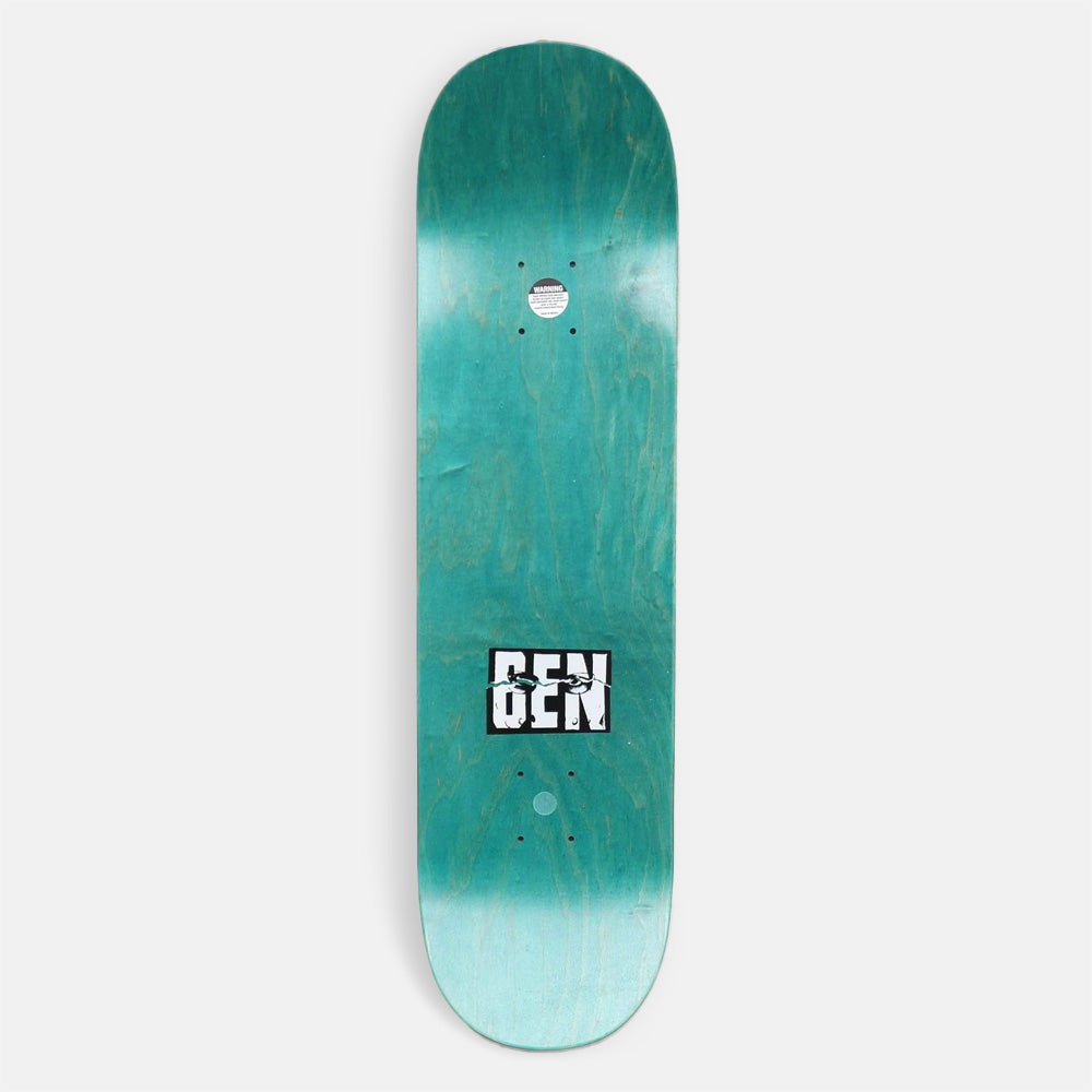 Hockey Skateboards - 8.38" Ben Kadow Breakfast Insanity Skateboard Deck - Red