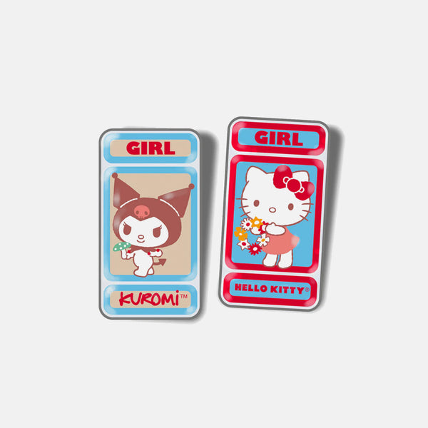 Girl Skateboards - Sanrio Enamel Pin Badge Set (3 Pack)