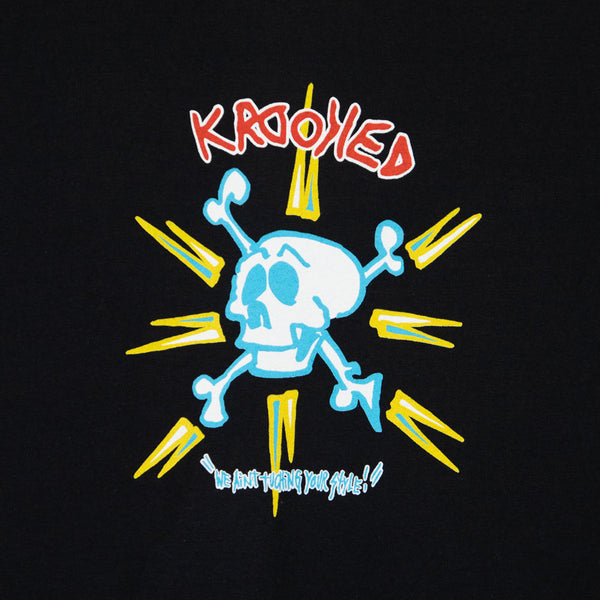 Krooked Skateboards - Style T-Shirt - Black
