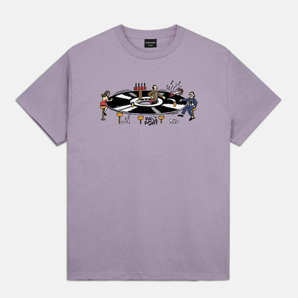 Pass Port Skateboards - Lazy Susan T-Shirt - Dusty Lilac