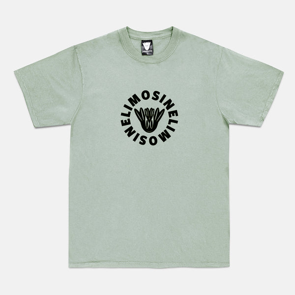 Limosine Skateboards - Paymaster T-Shirt - Agua Grey (Pigment Dyed)