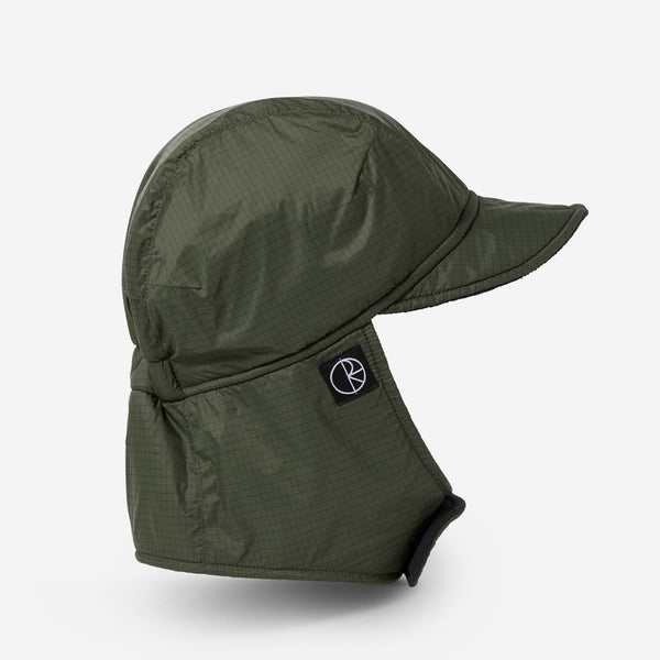 Polar Skate Co. - Luke Ripstop Flap Cap - Grey Green